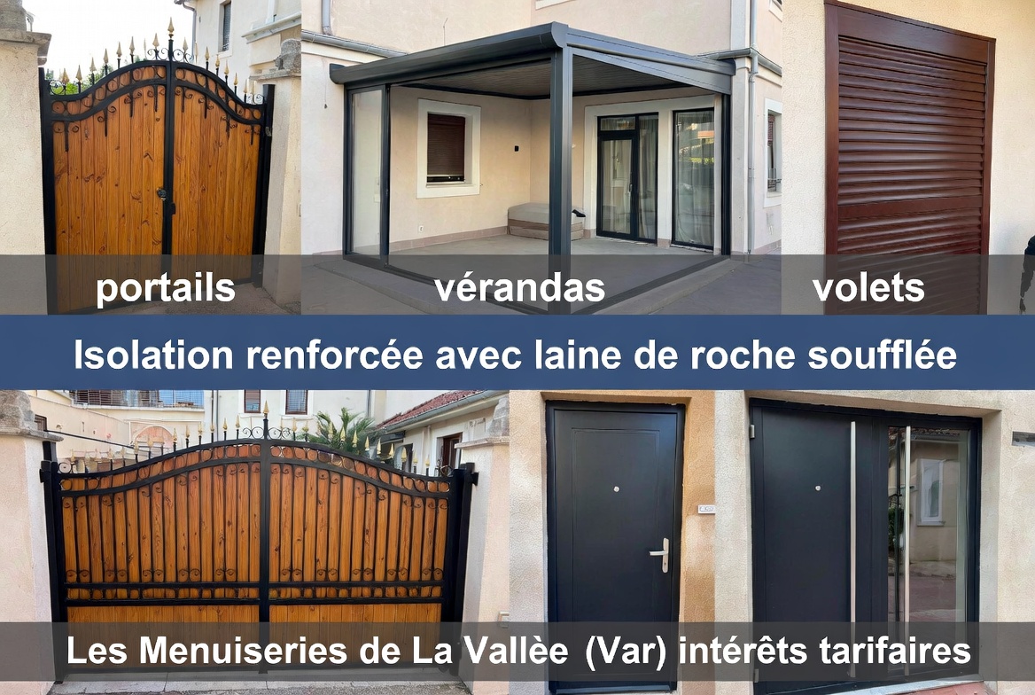 Conjuguez lumière et protection avec Les Menuiseries de La Vallée (Var) !