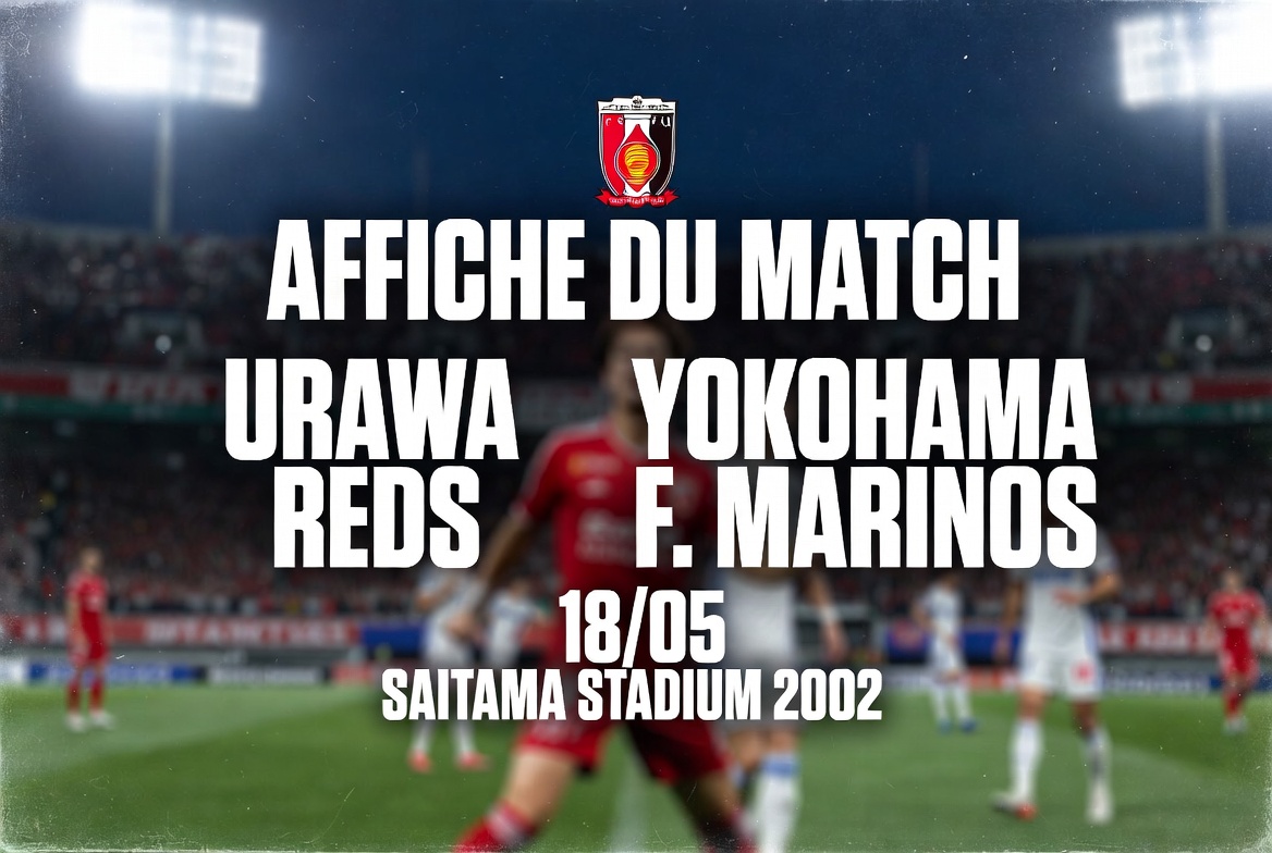 Pronostic Urawa Reds Yokohama F. Marinos du 18/05 au Saitama Stadium 2002