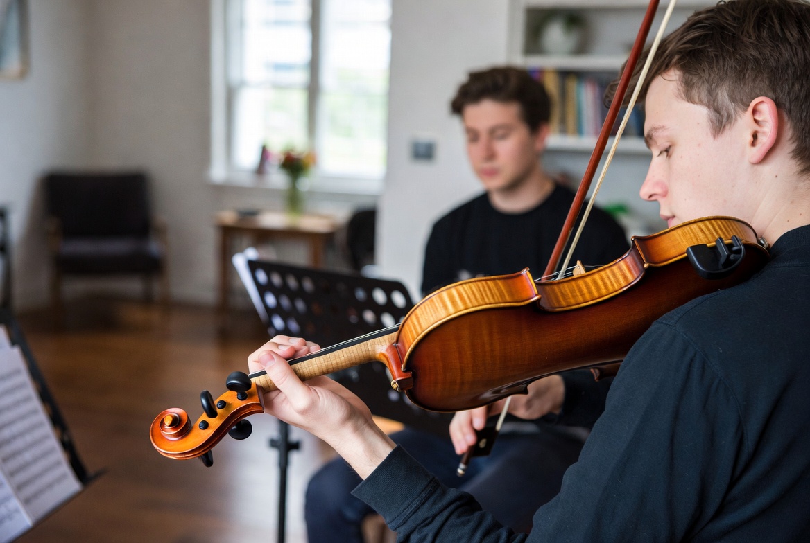 Prendre des cours de violon chez soi : quels sont les avantages ?