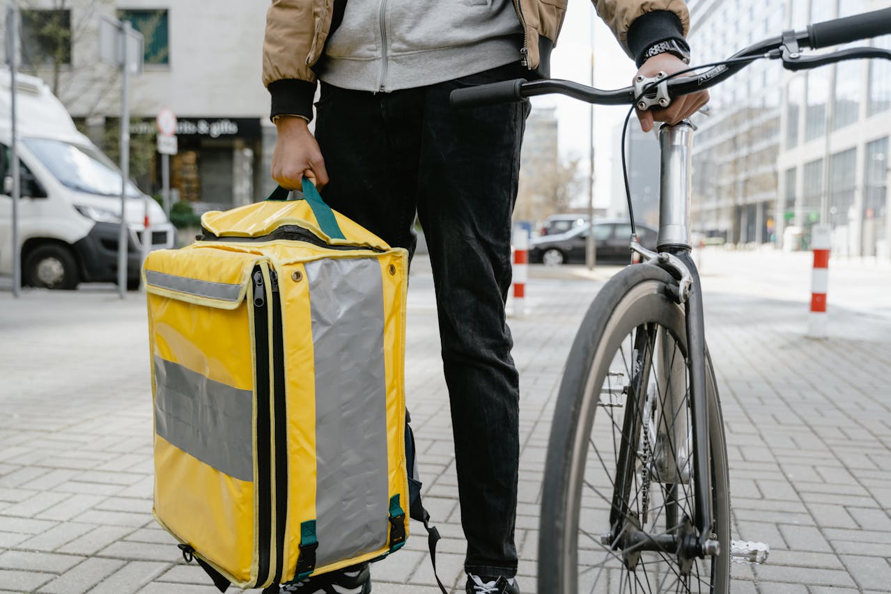 modes de transport doux tels que le vélo